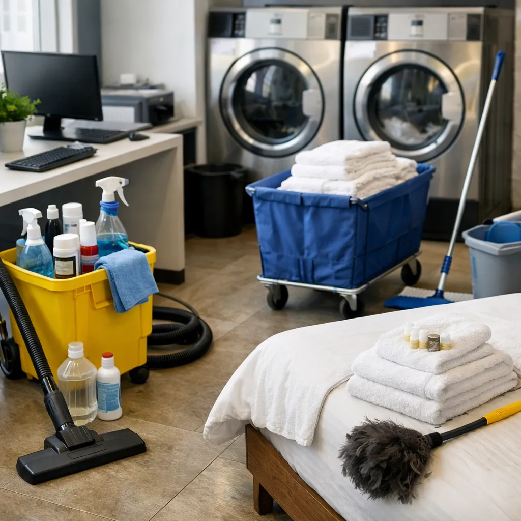 Nettoyage professionnel cabinet laverie Airbnb Valenciennes - RC Multi-services