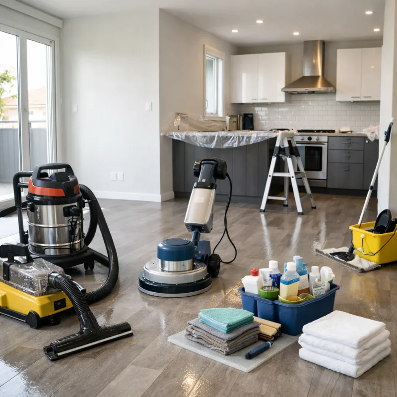 Nettoyage et remise en état de terrasses